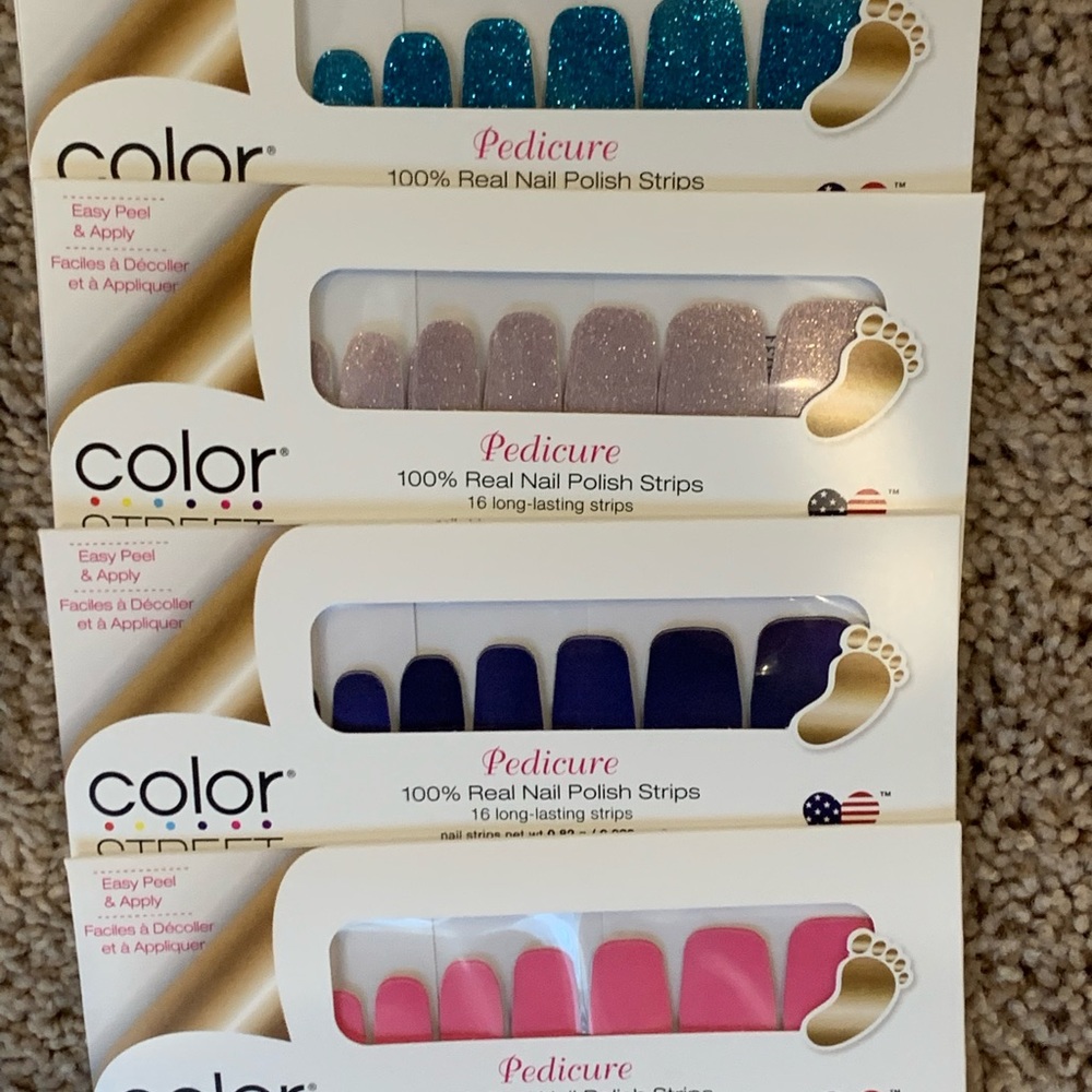 Color Street Pedicure Bundle